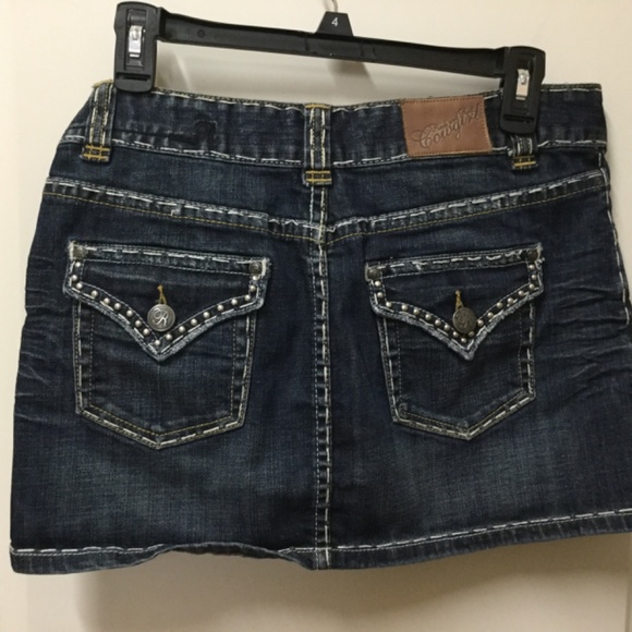Denim mini skirt - Picture 4 of 4